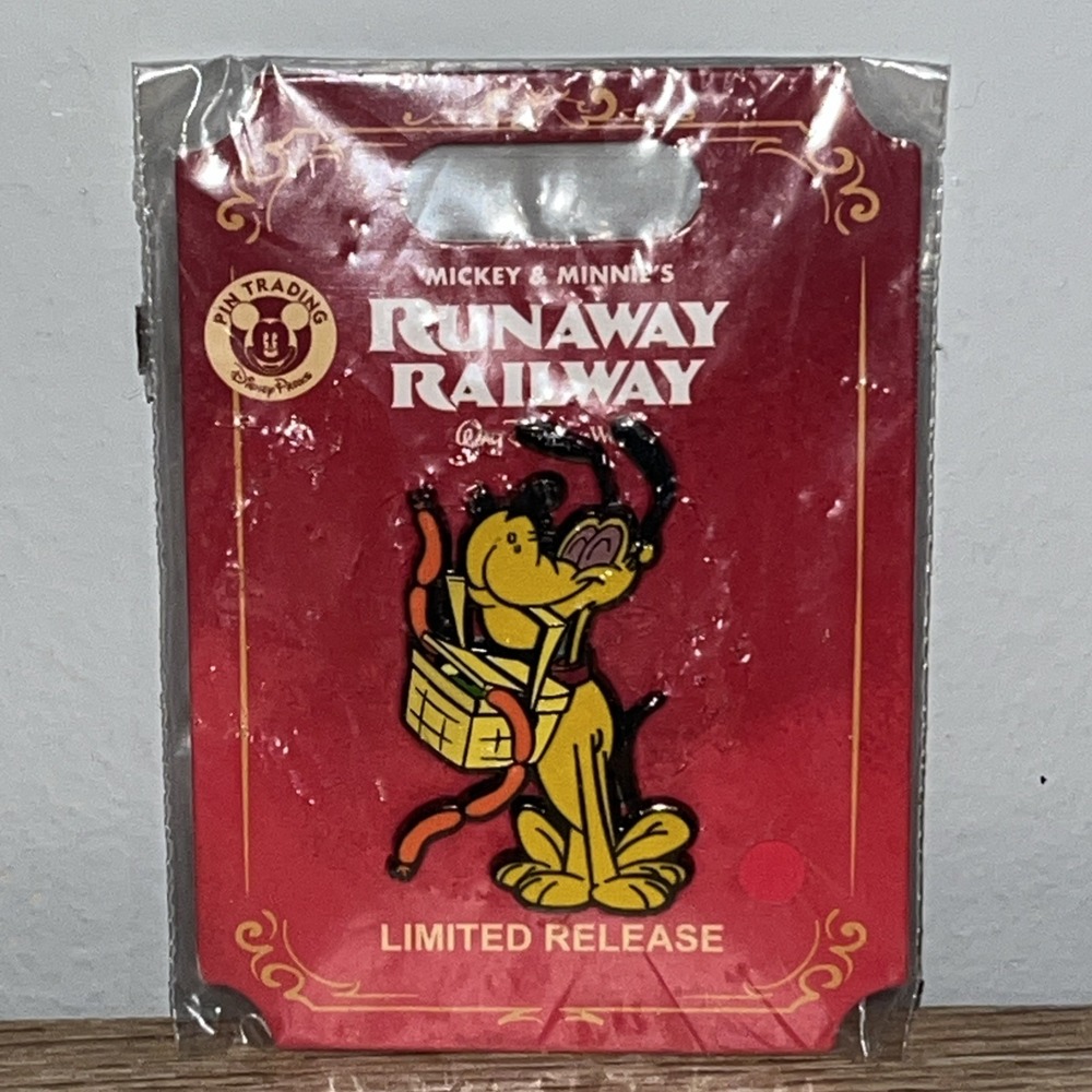 Mickey & Minnie Runaway Railway Disney Pin Pluto Limited Release Exclusive D23
